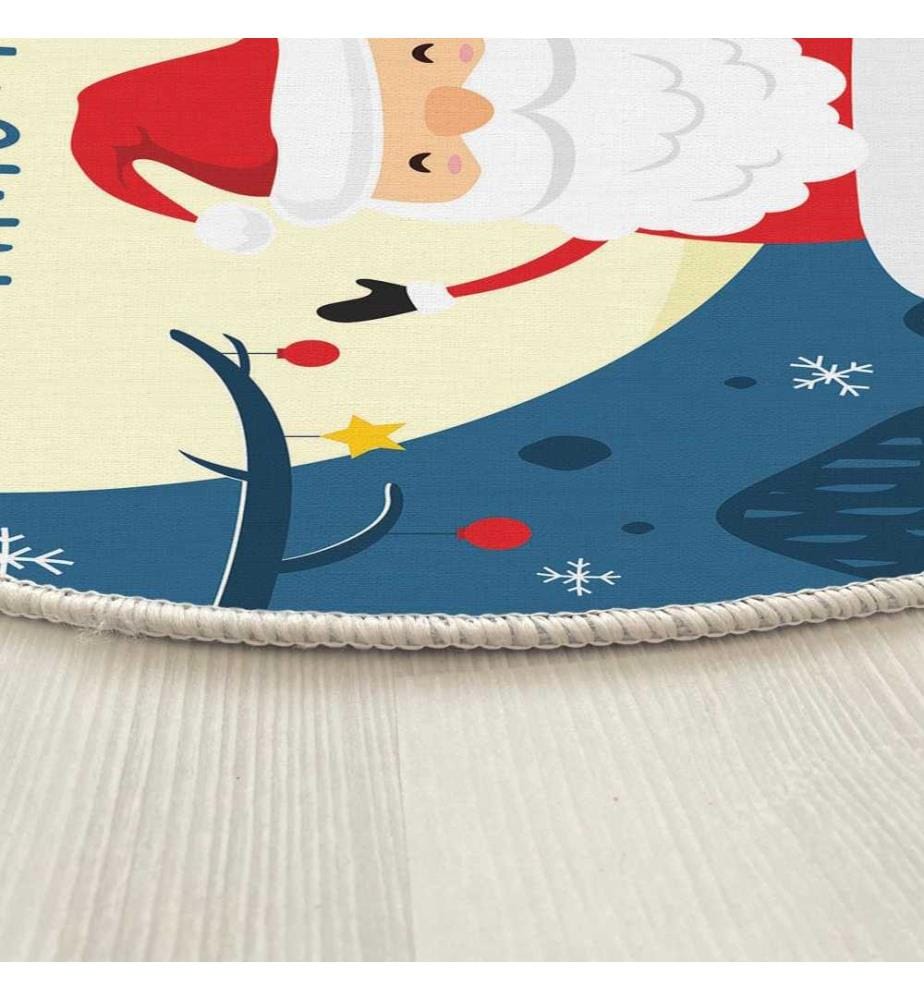 Tappeto, 150 cm, , Multicolore, 70% Cotone - 30% Poliestere, 1450 gr-m²,
