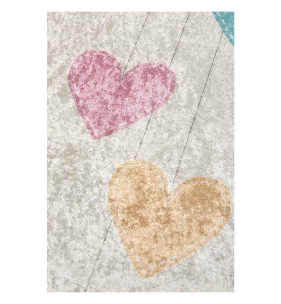 Tappeto, 140 x 190, , Multicolore, Tessuto di velluto, Altezza pelo 10 mm