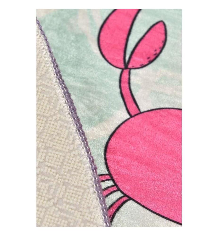 Tappeto, 140 cm, , Multicolore, 50% tessuto di velluto - 50% poliestere, altezza pelo 4 mm