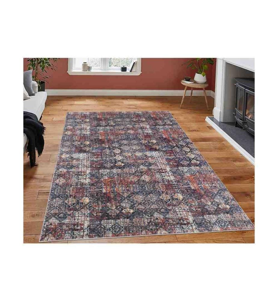 Teppichboden, 160 x 230, , Multicolor, Samtgewebe, 8 mm Florhöhe
