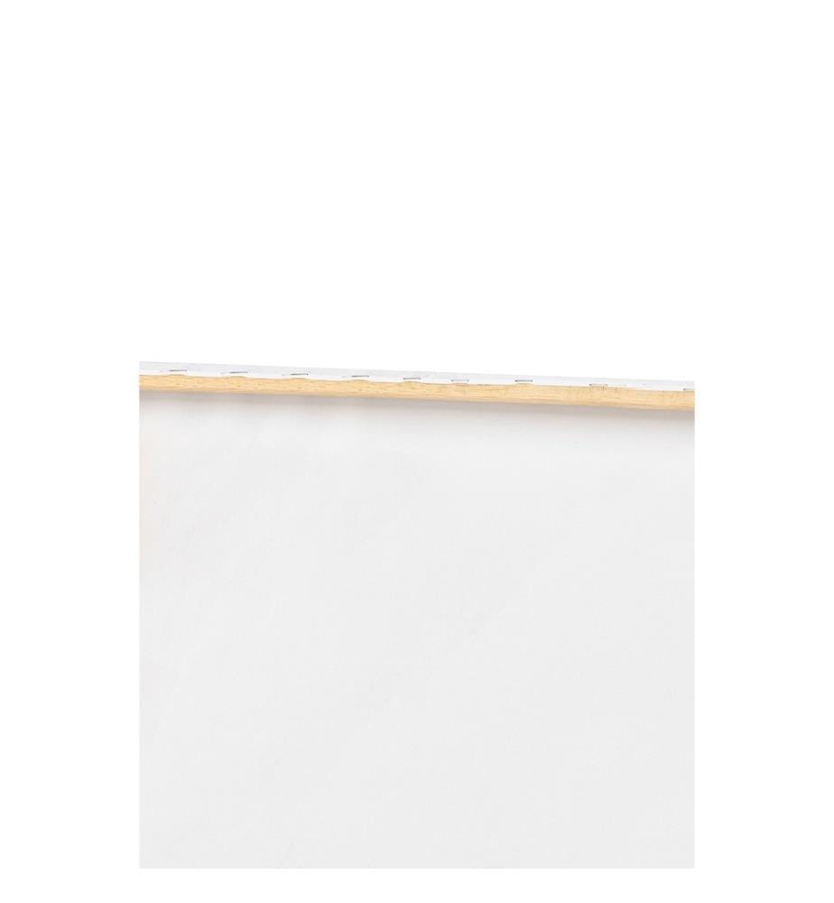Dekoratives Leinwandgemälde, Blau, Weiss, 100% Leinwand, Kiefernholzrahmen