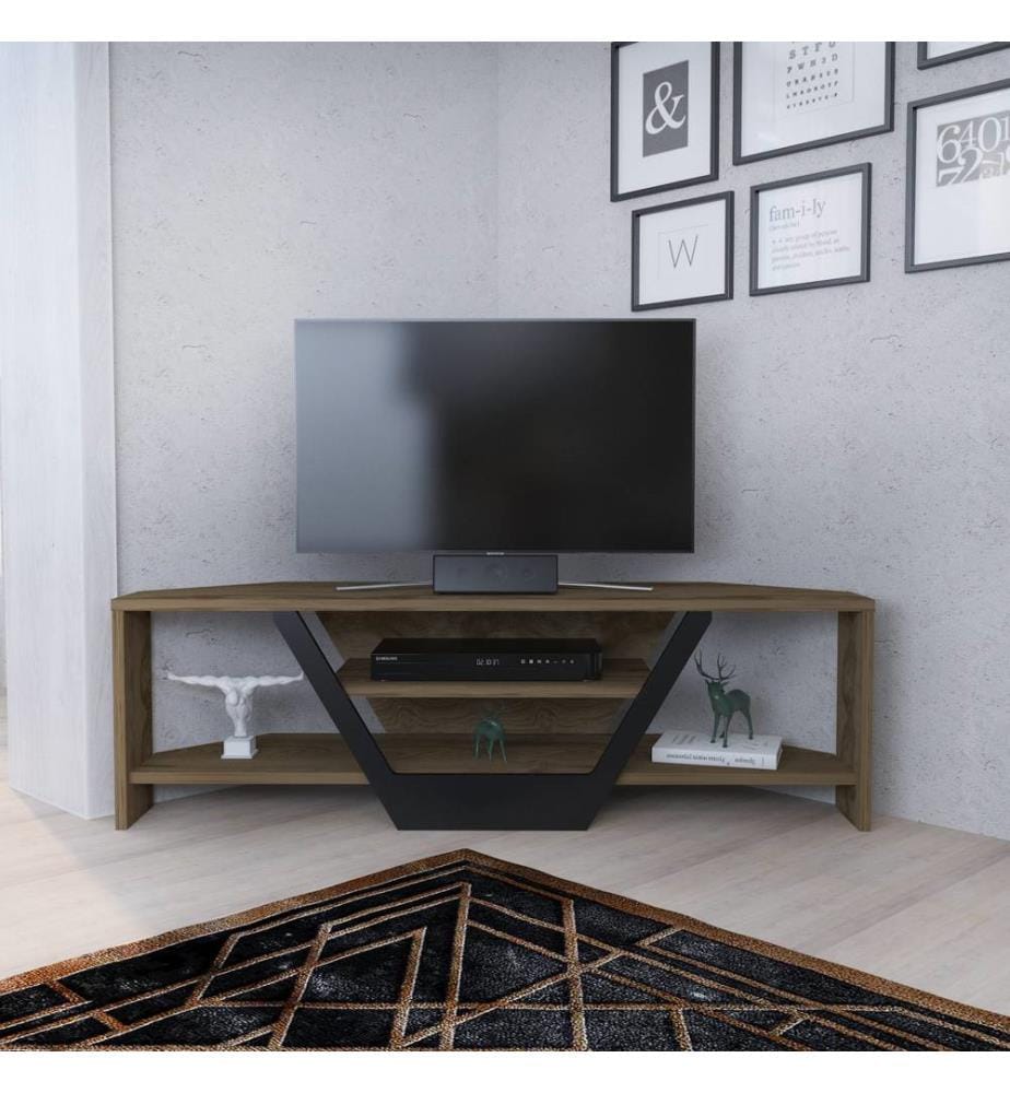 Oud, Chêne, Armoires De Télévision, 36,8X120X35 cm, Plaque De Particules Enrobée De Mélamine
