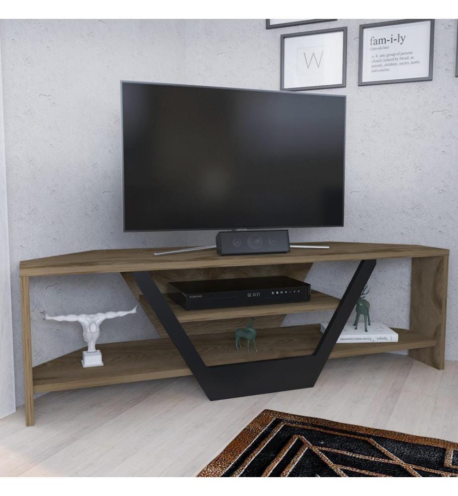 Oud, Chêne, Armoires De Télévision, 36,8X120X35 cm, Plaque De Particules Enrobée De Mélamine