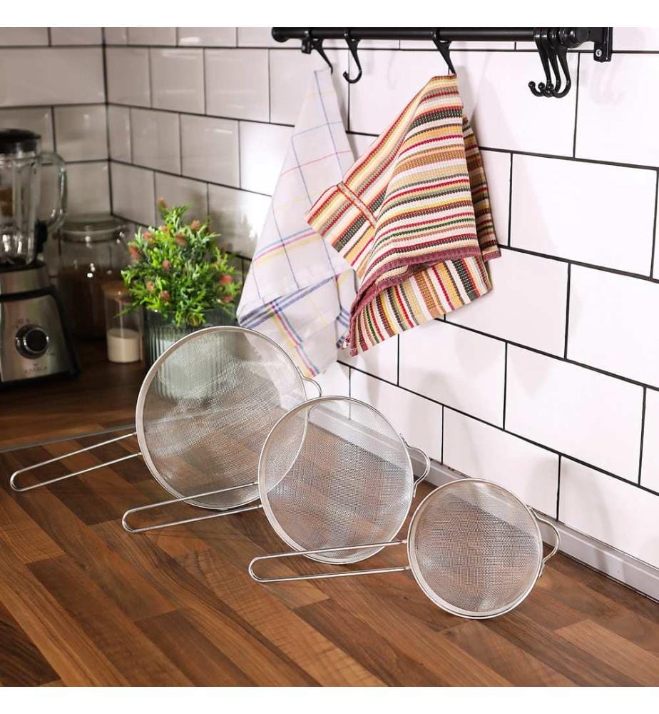 Strainer, Silver, 100% Stainless Steel