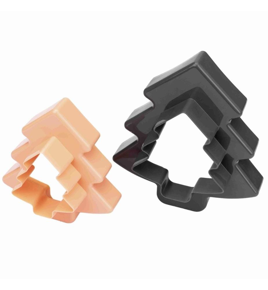 Cookie Mold Set, Anthracite, Orange, 100% Plastic