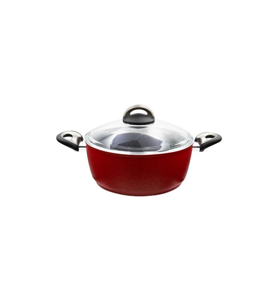 Pot Set, 7 Pieces, Silver, Pot 1: 20 cm (1 Piece)