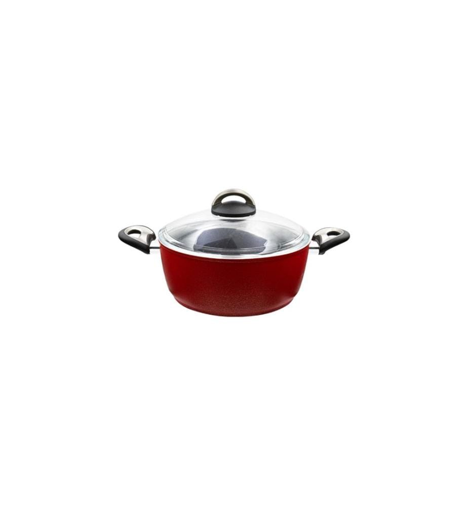 Pot Set, 7 Pieces, Silver, Pot 1: 20 cm (1 Piece)
