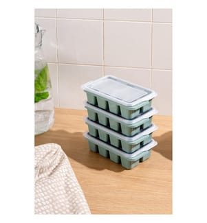 Moules à glaçons, menthe, 100 % PLASTIQUE
