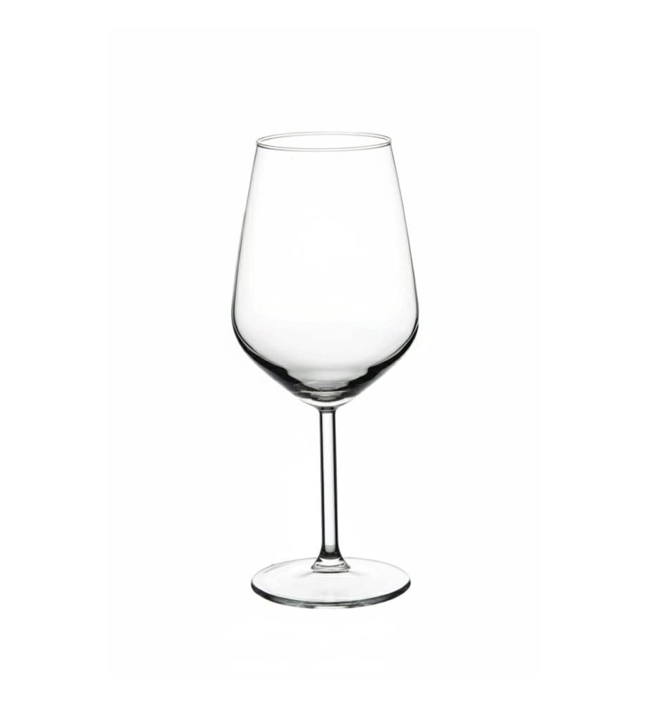Wine Glass Set, 4 Pieces, Transparent, 100% GLASS