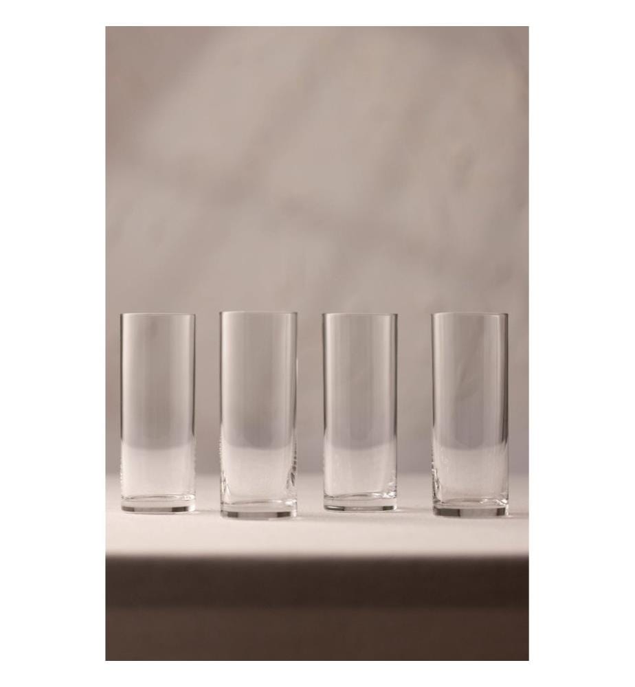 Raki Glass Set, 4 Pieces, Transparent, 100% GLASS