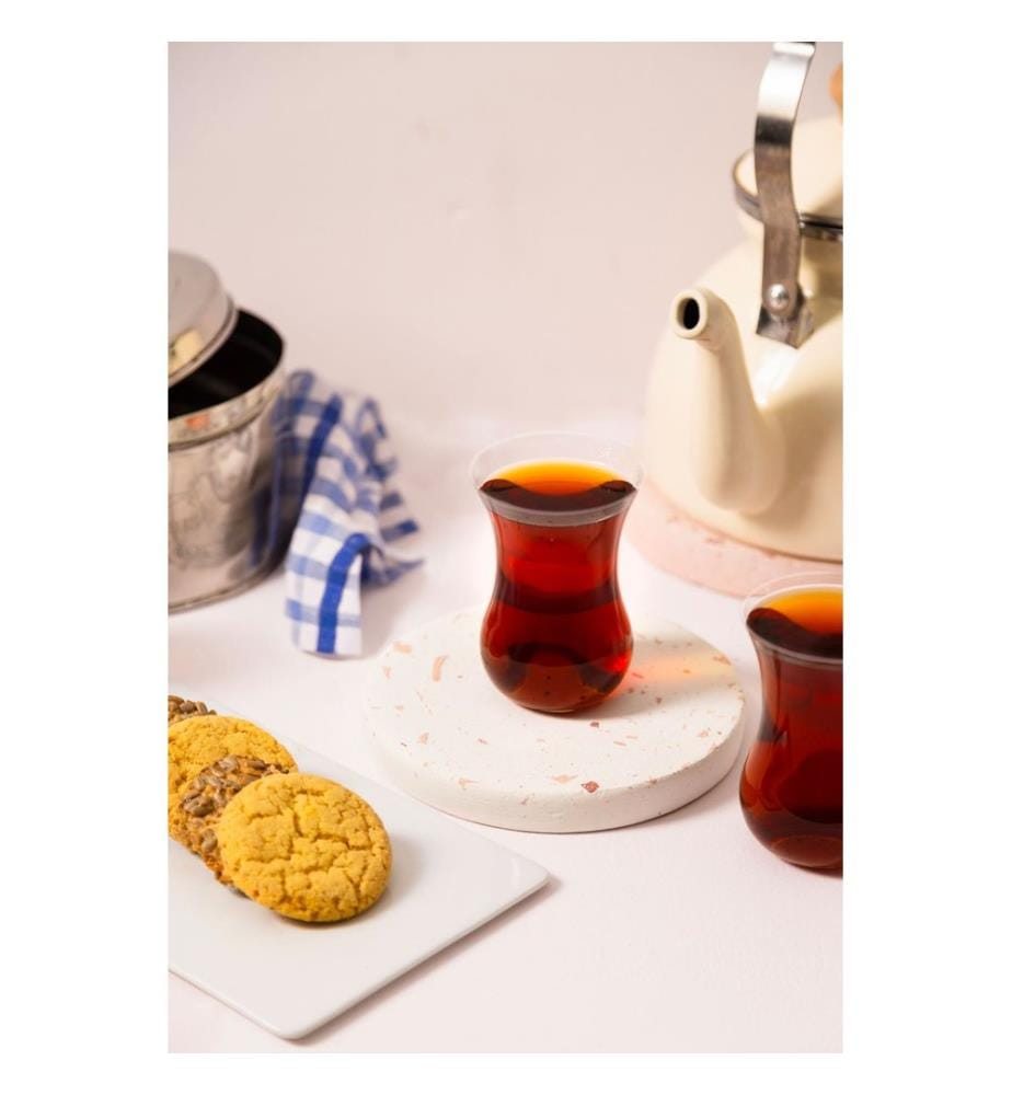 Teeglas-Set, 6-teilig, transparent, 100 % Glas