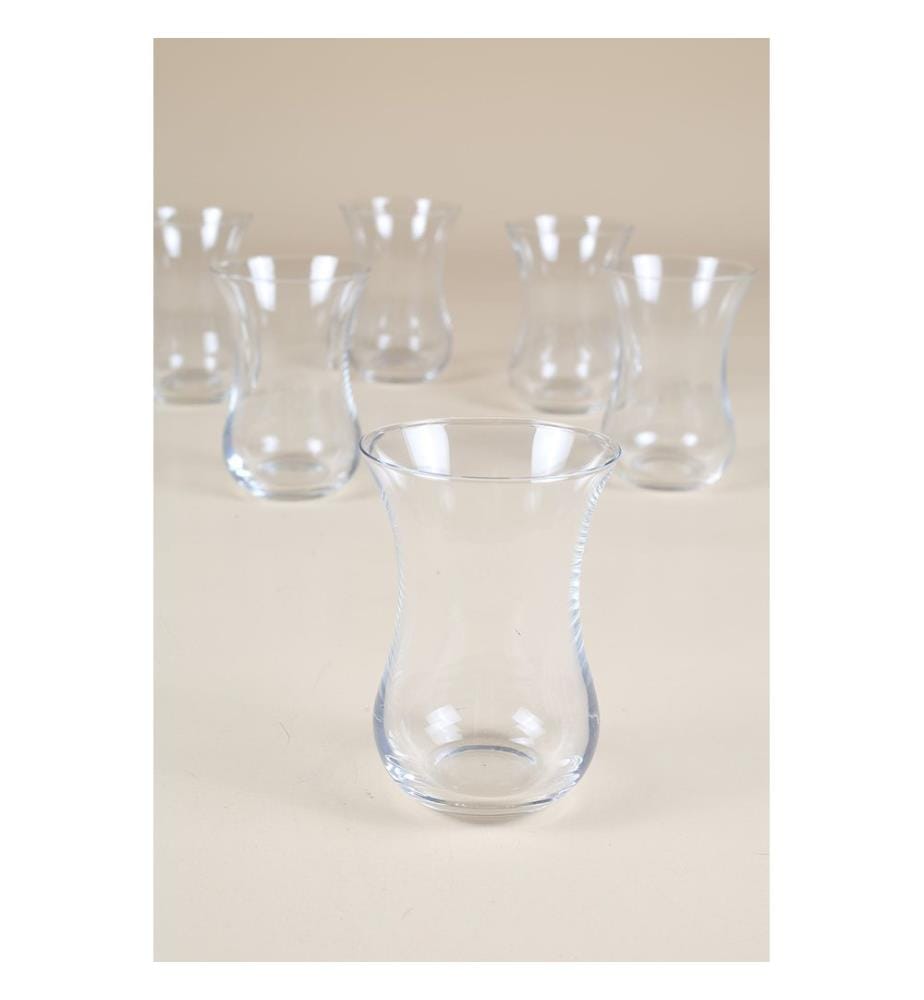 Teeglas-Set, 6-teilig, transparent, 100 % Glas