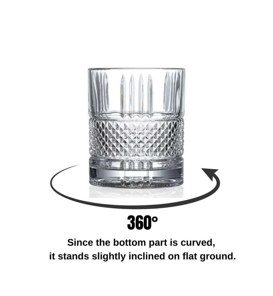 Set di 2 bicchieri da whisky, trasparenti, 100% vetro.