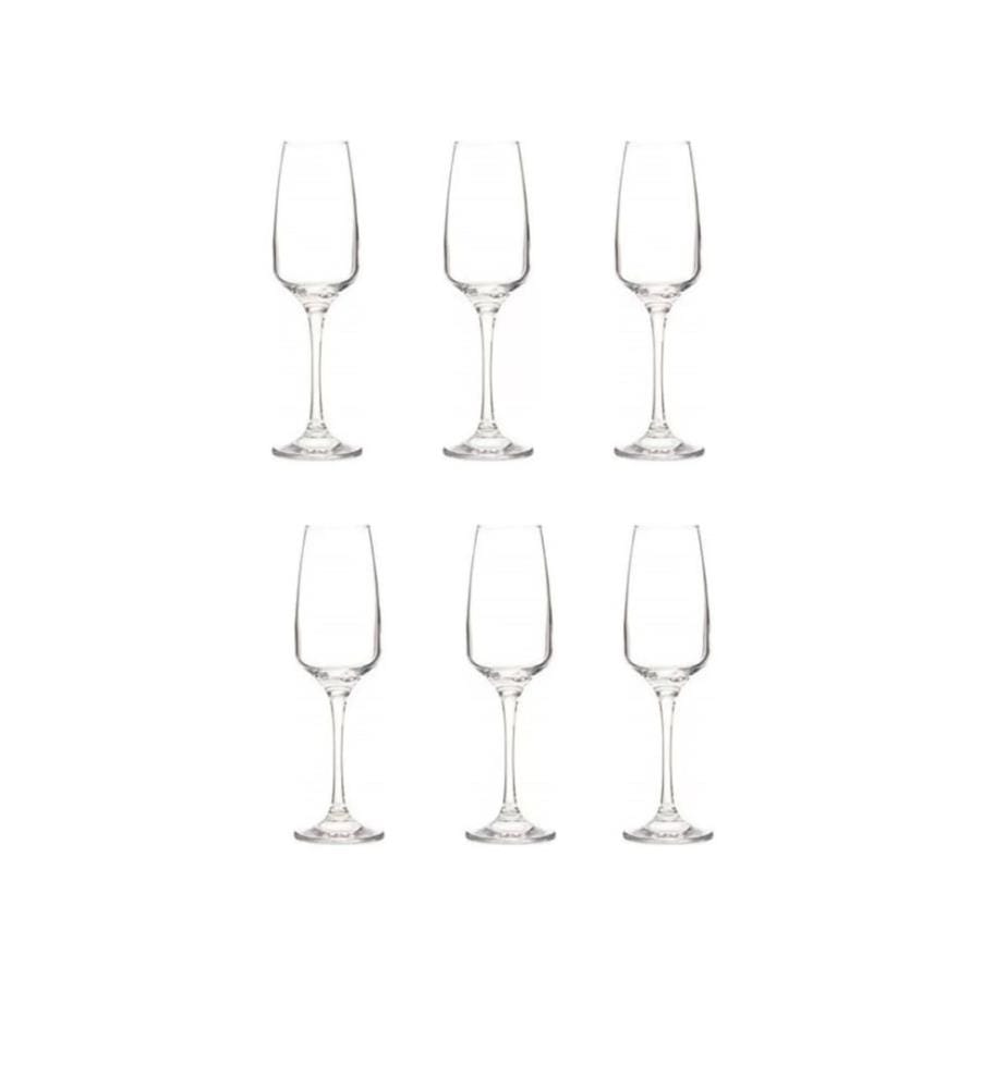 Wine Glass Set, 4 Pieces, Transparent, 100% GLASS