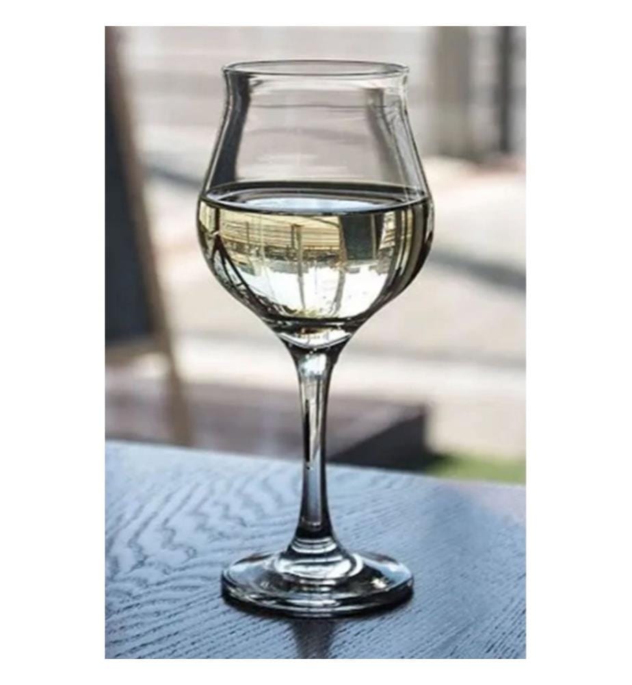 Weinglas-Set, 6-teilig, transparent, 100 % Glas