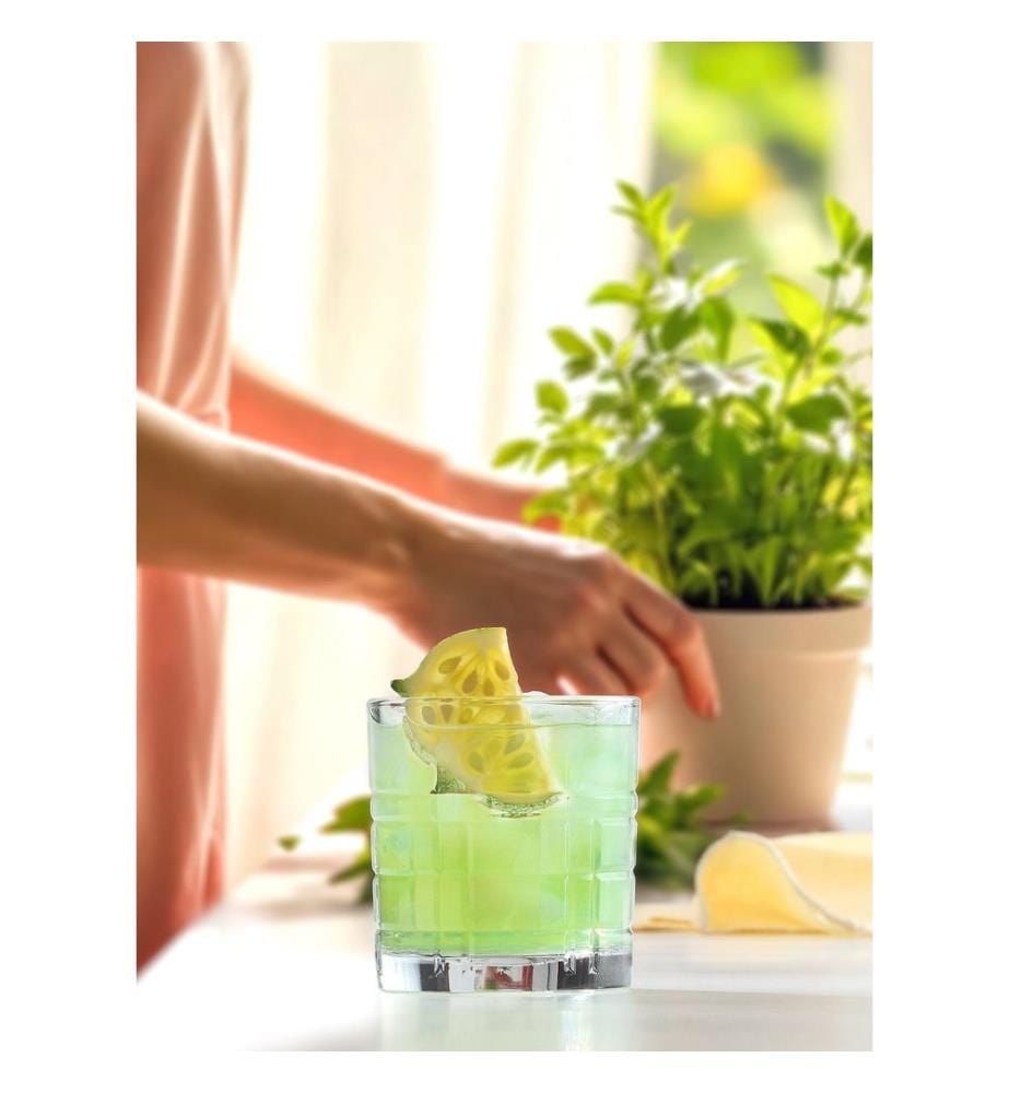 Glass Set, 6 Pieces, Transparent, 100% GLASS
