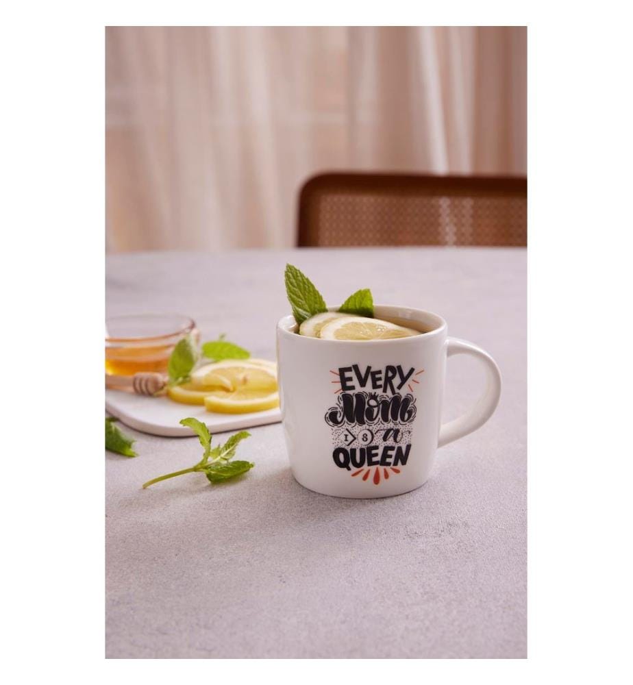 Mug, White, 100% PORCELAIN