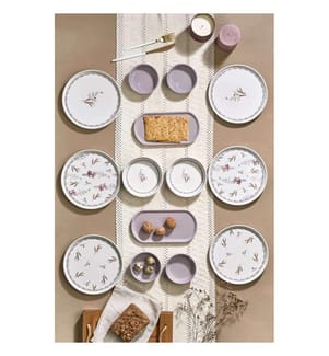 Set per la colazione, 14 pezzi, multicolore, 100% ceramica