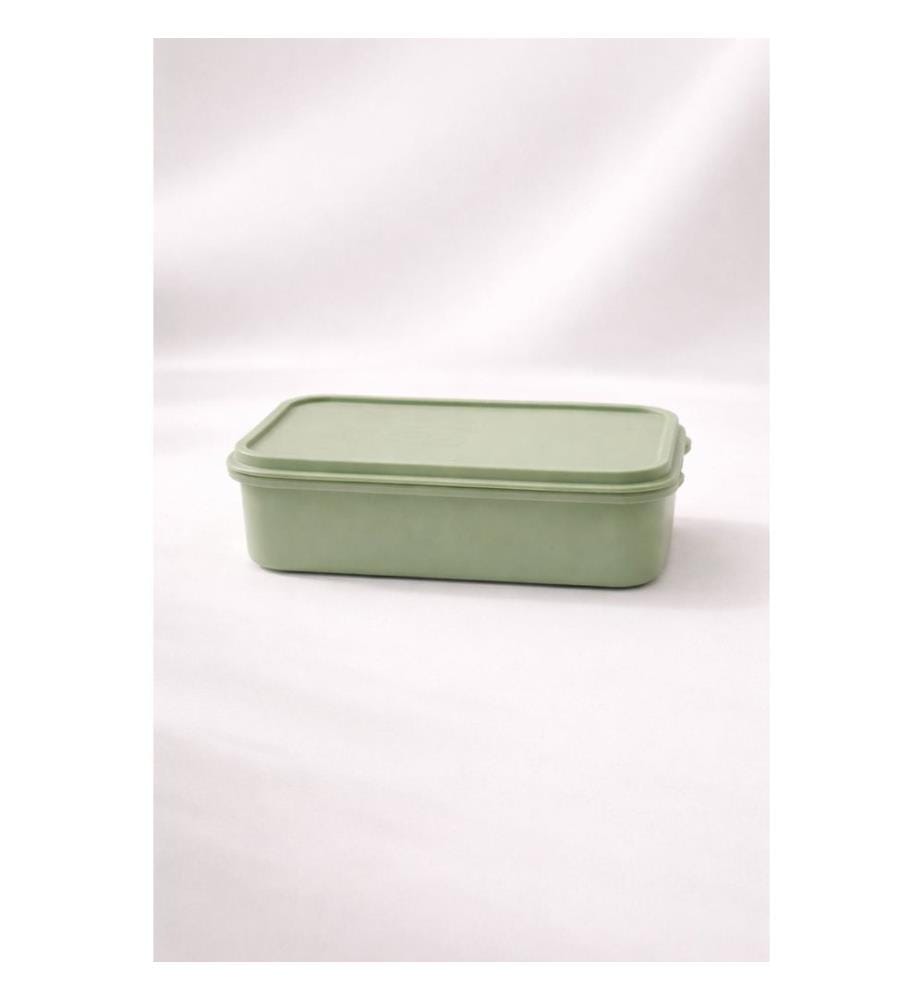 Ensemble de boîtes de rangement, 7 pièces, 100 % plastique, vert
