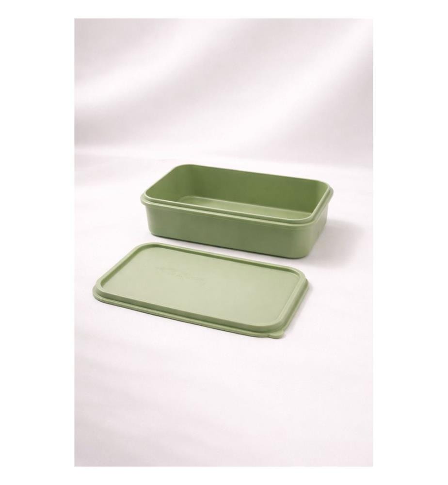Ensemble de boîtes de rangement, 7 pièces, 100 % plastique, vert