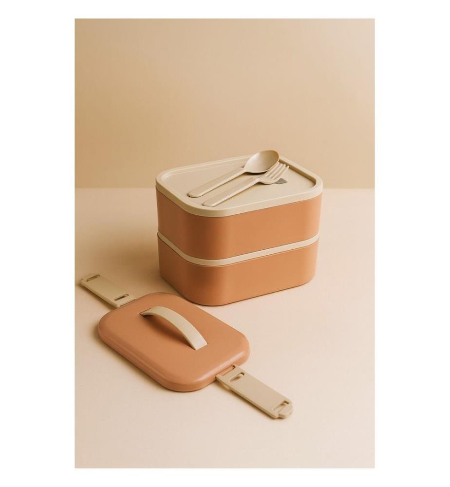 Lunchbox, 100 % Edelstahl, Rosa