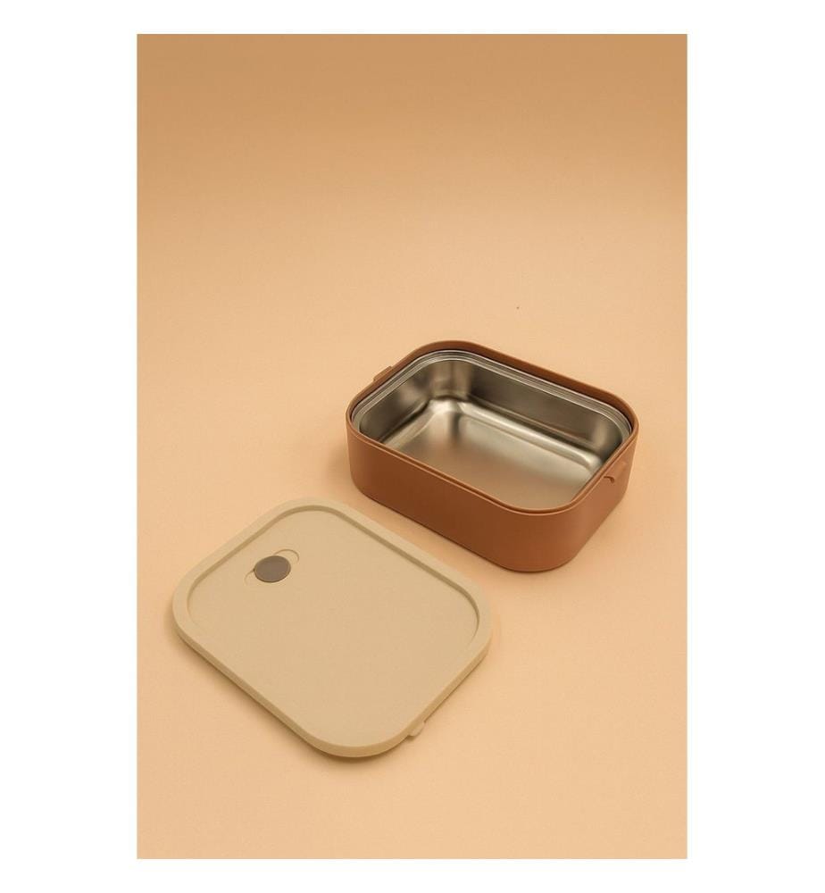 Lunchbox, 100 % Edelstahl, Rosa