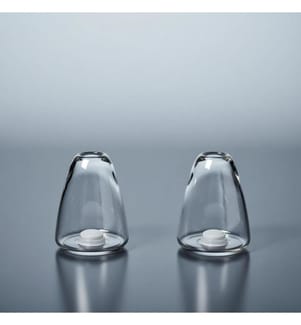 Shaker-Set, 2-teilig, 100 % Glas, transparent