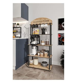 Kaffeetisch, Eiche, 100 % MDF, Holzbeine