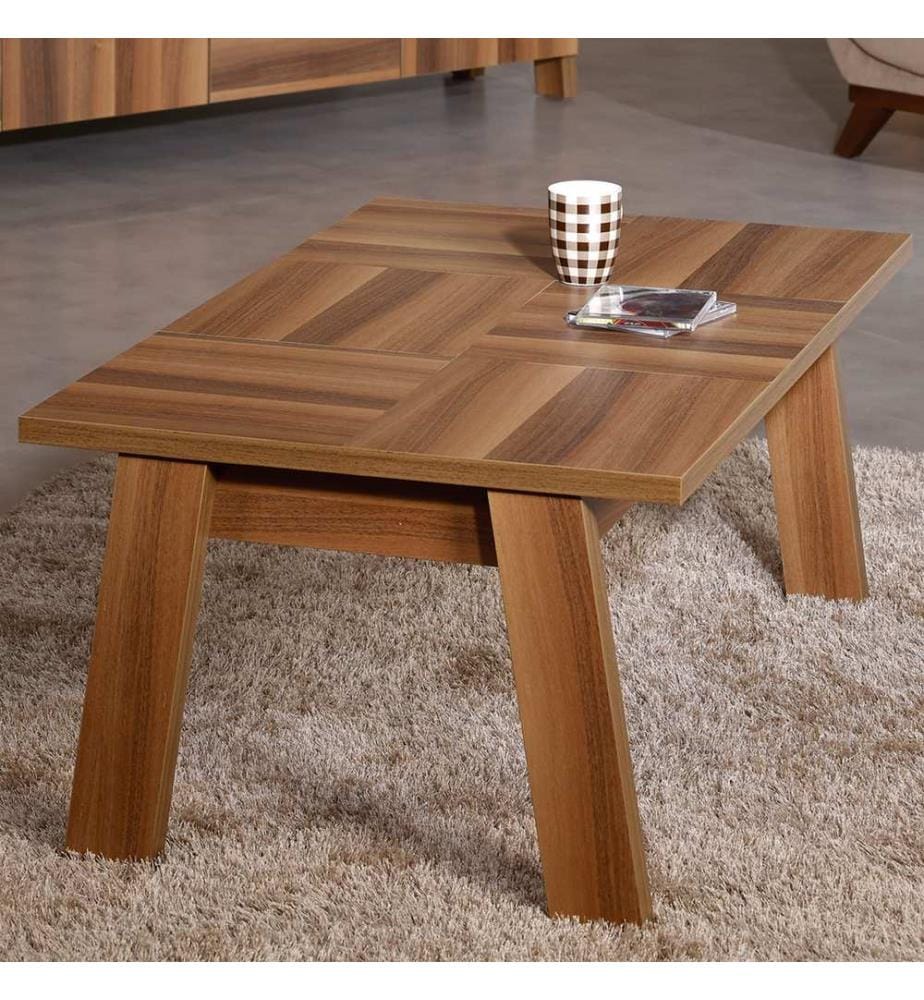 Coffee Table, Brown, Melamine Coated Particle Board