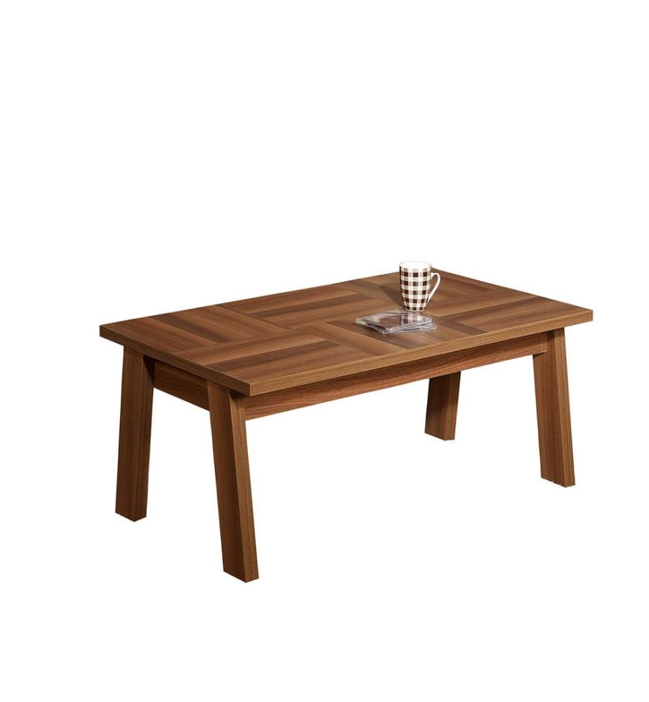 Coffee Table, Brown, Melamine Coated Particle Board