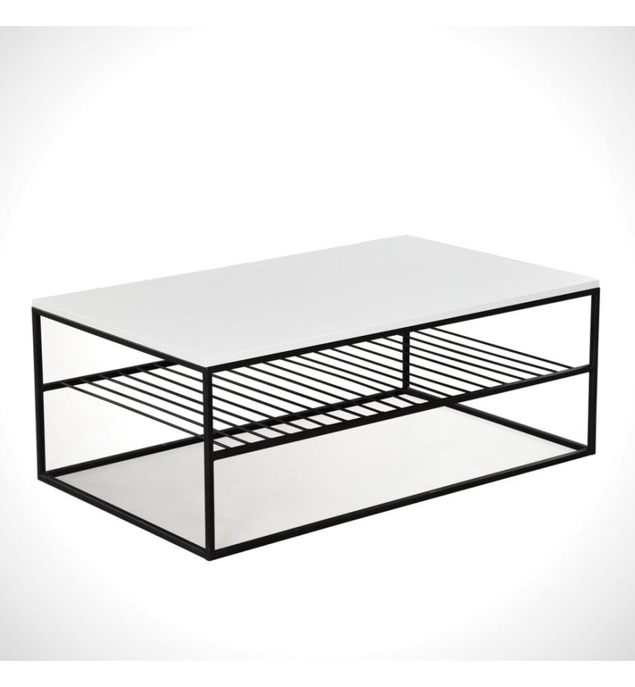 Coffee Table, White, Melamine Coated Particle Board