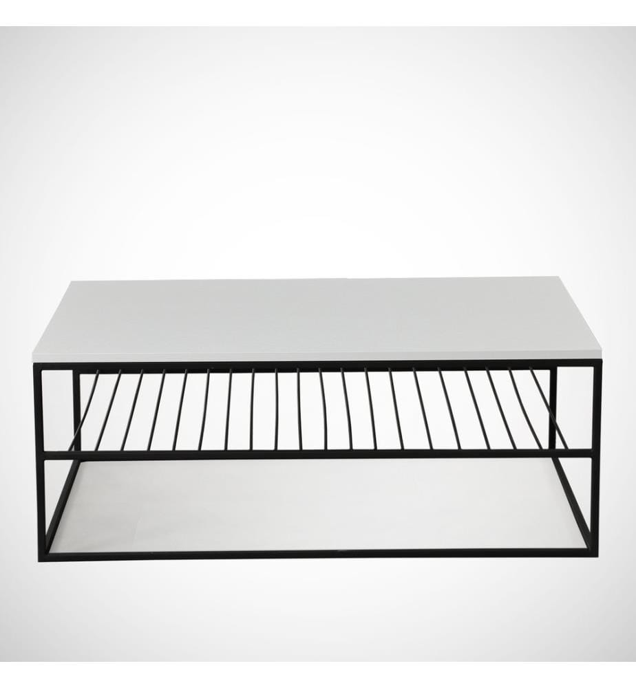 Coffee Table, White, Melamine Coated Particle Board