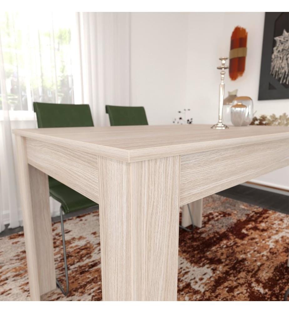 Eichenfarbig, Couchtische, 78X120X80 cm, Melaminbeschichtete Partikelplatte