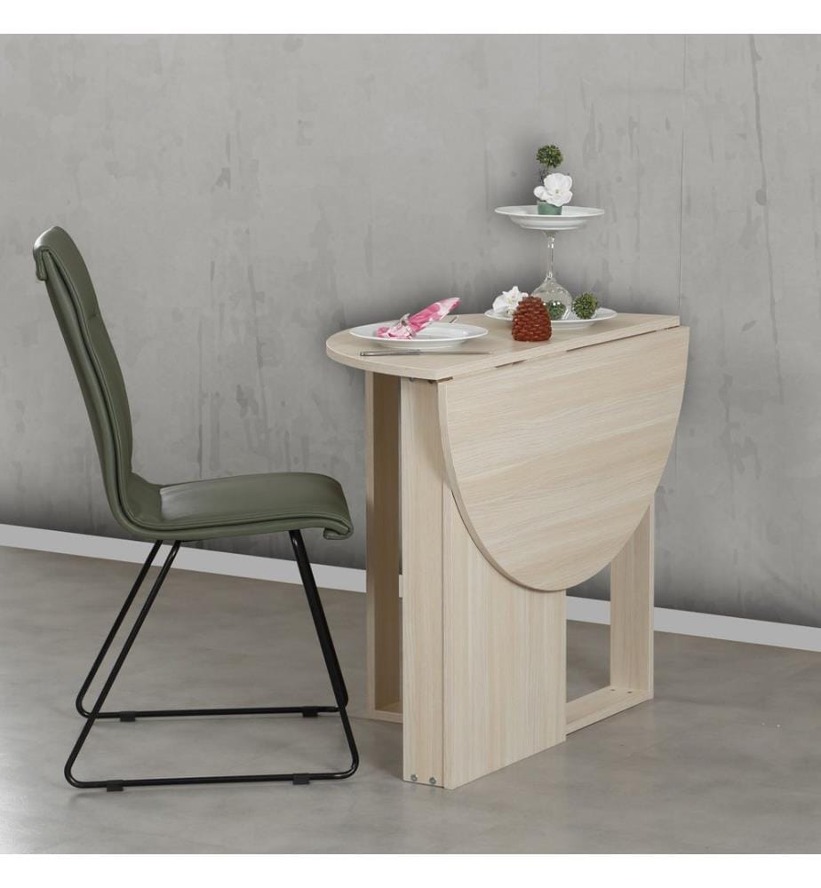 Couleur Chêne, Tables Basses, 77X90X45 cm, Plaque De Particules Enrobée De Mélamine