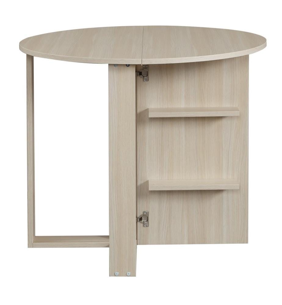 Couleur Chêne, Tables Basses, 77X90X45 cm, Plaque De Particules Enrobée De Mélamine