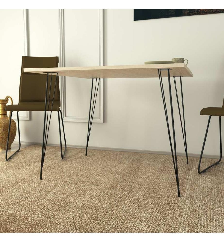 Eichenfarbig, Couchtische, 75X90X90 cm, Melaminbeschichtete Partikelplatte