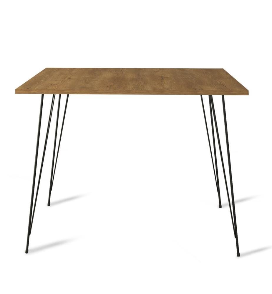 Persische,Eichenfarbig, Couchtische, 75X90X90 cm, Melaminbeschichtete Partikelplatte