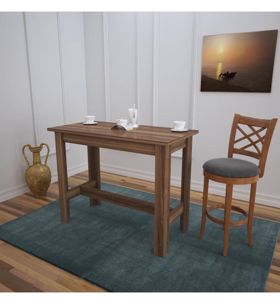 Nussbaumfarbe, Couchtische, 93X120X60 cm, Melaminbeschichtete Partikelplatte