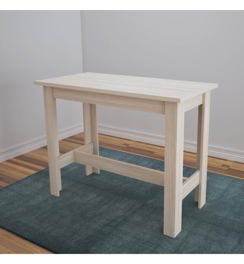 Couleur Chêne, Tables Basses, 93X120X60 cm, Assiette De Particules Enrobée De Mélamine
