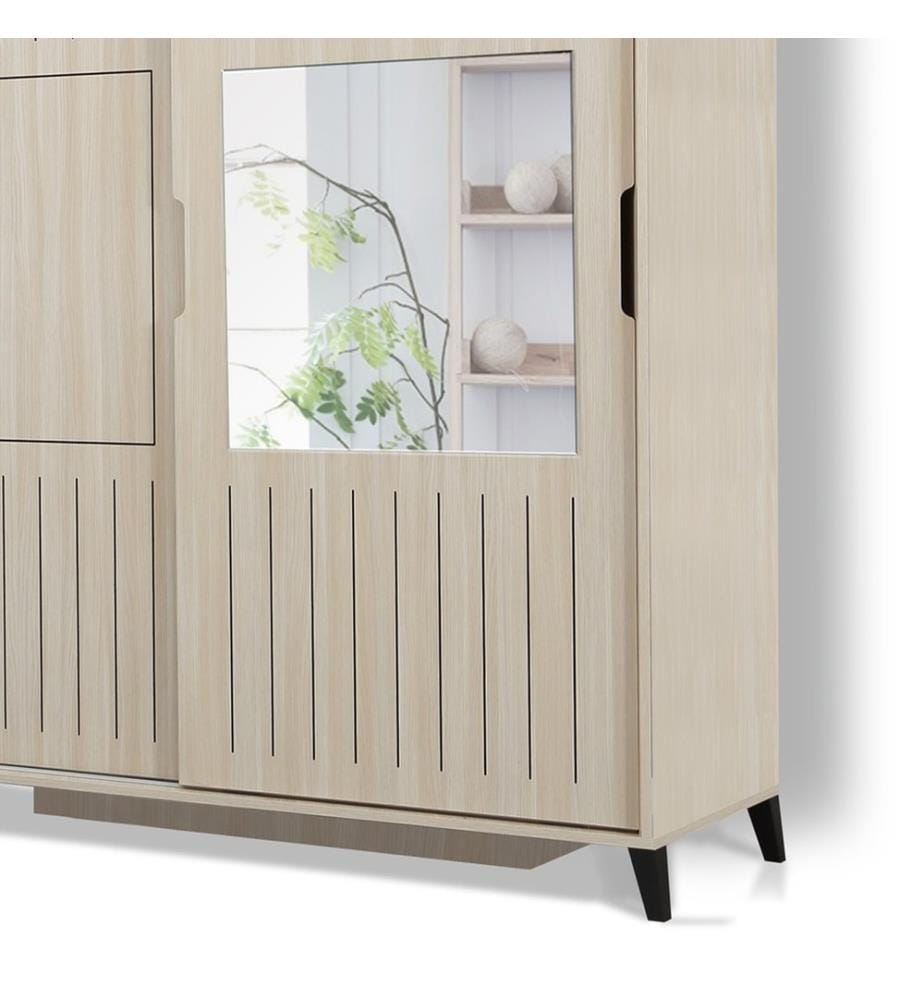 Wardrobe, Oak, Melamine Coated Particle Board