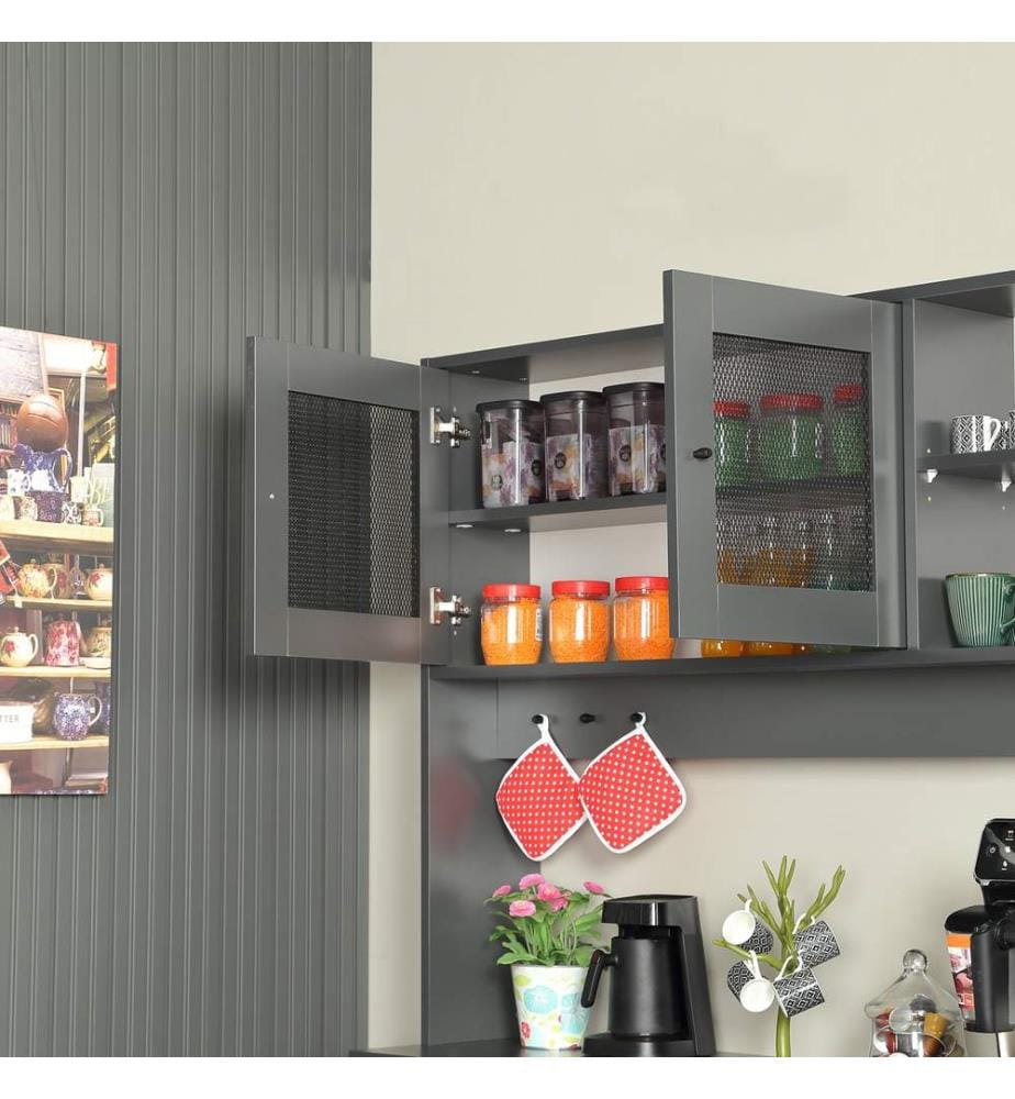 Mobile multiuso, antracite, 100% CHIPBOARD