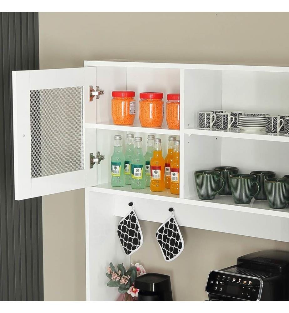 Mobile multiuso, bianco, 100% CHIPBOARD