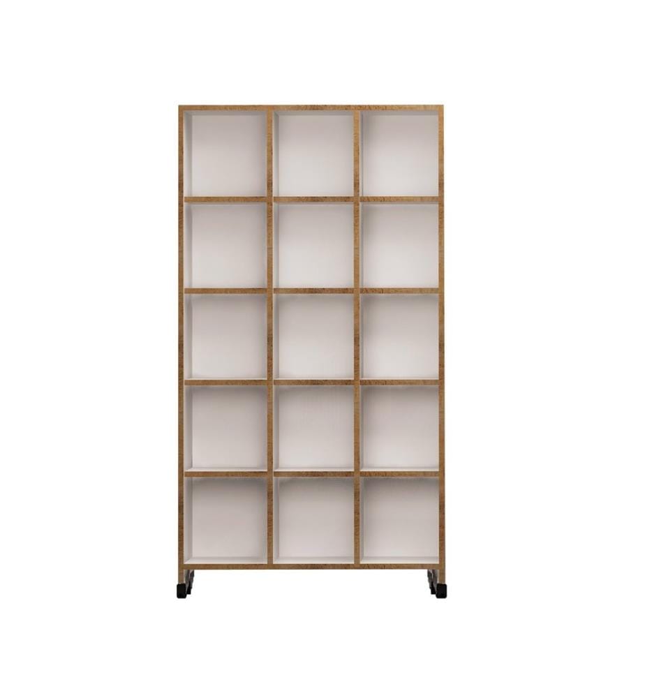 Color Quercia, Librerie, 165.5X90X25 cm, Piastra Di Particelle Rivestita Di Melamina