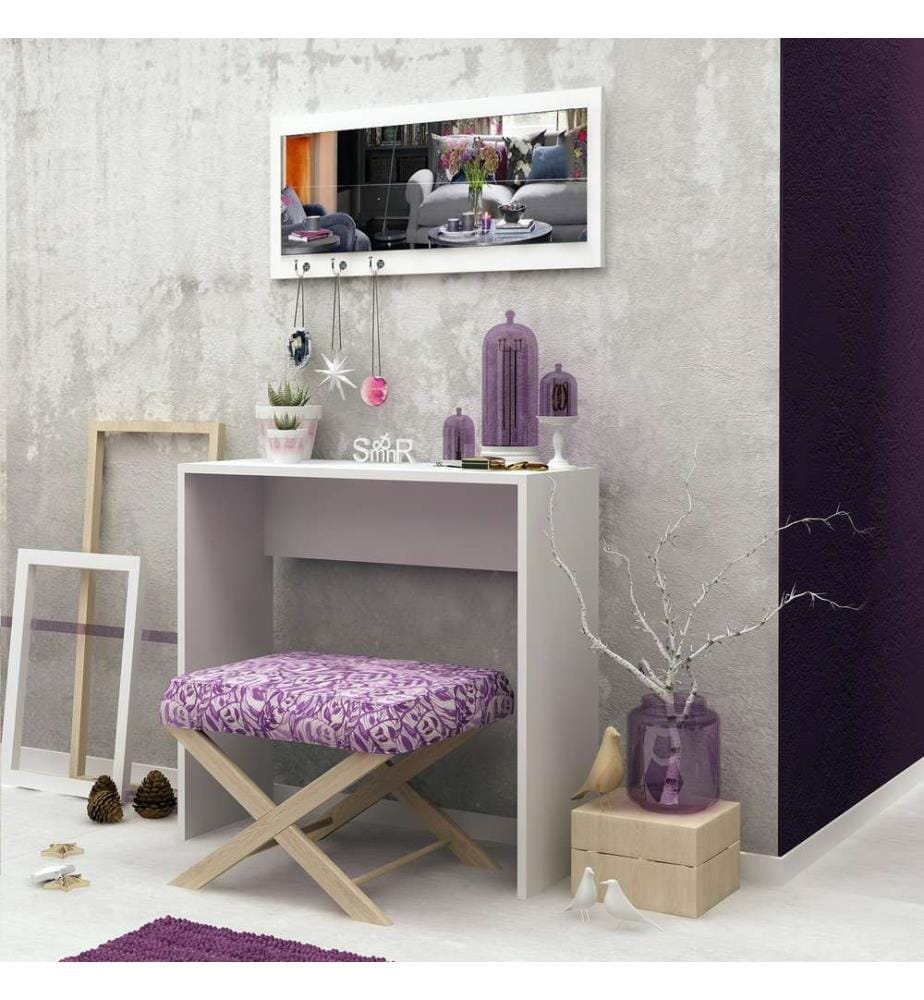 Sideboard, White, Melamine Coated Particle Board
