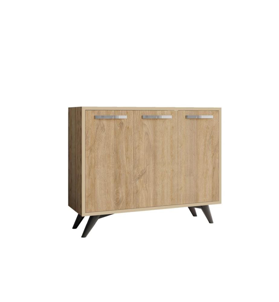 Multi Purpose Cabinet, Oak, Melamine Coated Particle Board