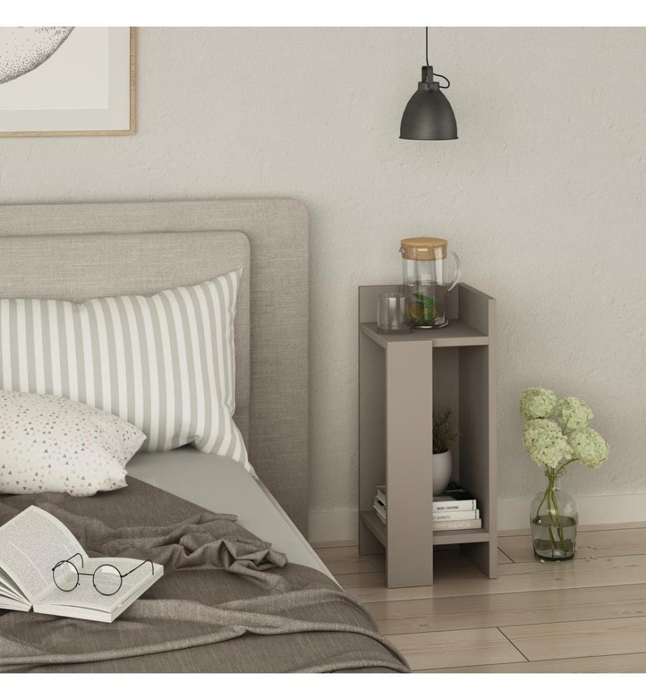 Hellmokka, Tables De Chevet Et Armoires, 60X25X27 cm, Plaque De Particules En Mélamine