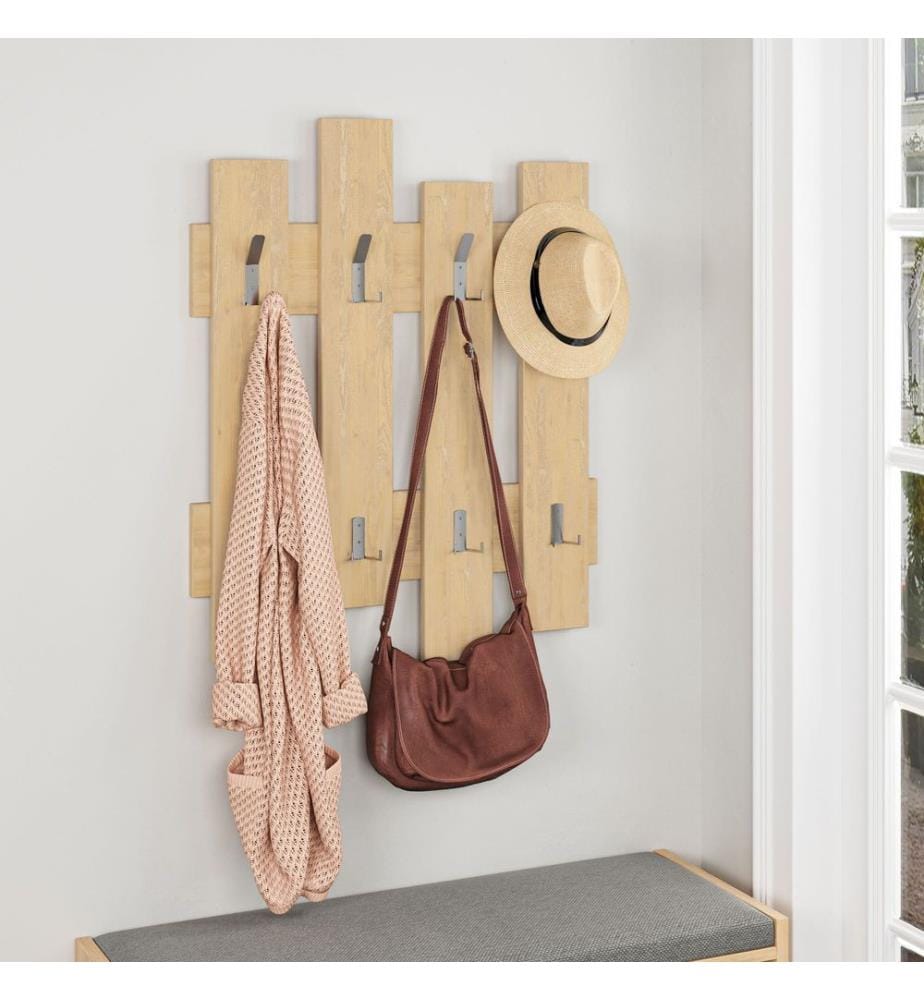 Wall Hook, Oak, Melamine Coated Particle Board