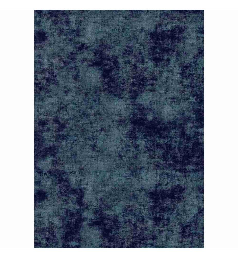Tappeto, Grigio, Blu marino, 100% poliestere, 120 x 180 cm