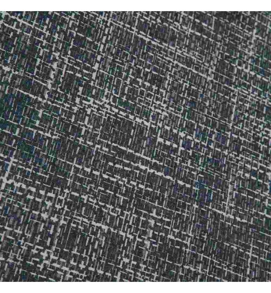 Tappeto, Grigio, Nero, 100% poliestere, 80 x 200 cm