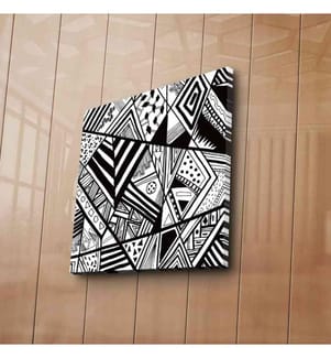 Bemalbare dekorative Leinwandbilder, Multicolor, Wildleder-Leinwand